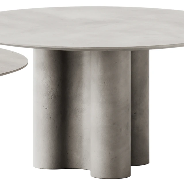 mg12 GIORGIA Round cement dining table — Descargar