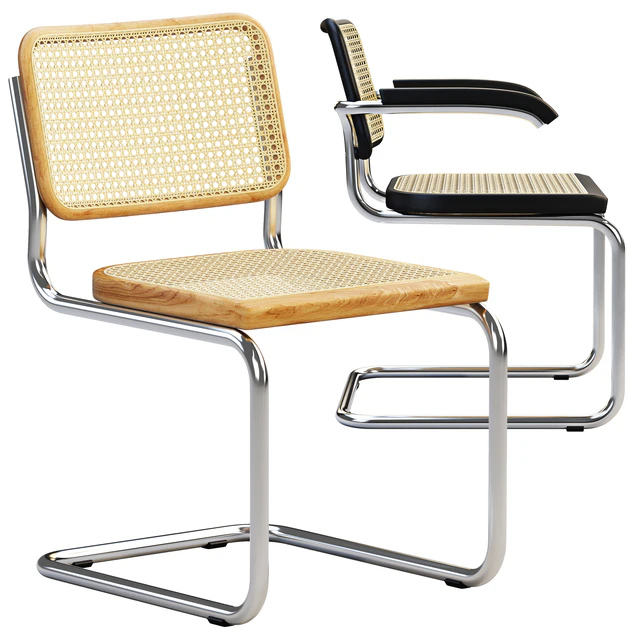 Cesca Chairs B 32 by Marcel Breuer (2 options) — Descargar