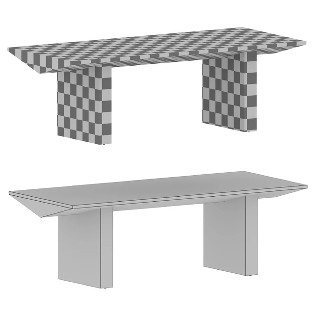 Van Charcoal Wood Dining Table (Crate and Barrel) — Descargar