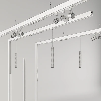 Magnetic -Track-light — Ver 4