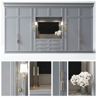 Wardrobe in the bedroom 1 — Ver 1