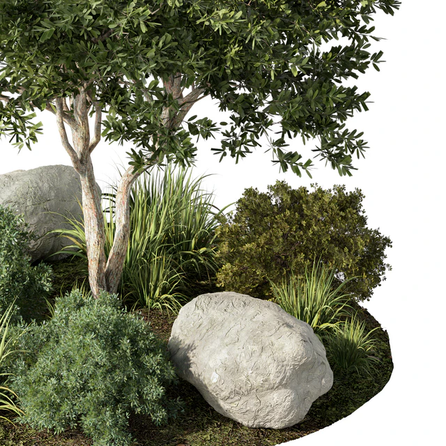 Outdoor Garden Plants Set.41 — Descargar