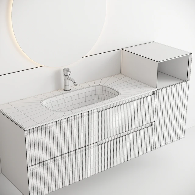 Fiora Synergy Vanity Unit set 1 — Скачать