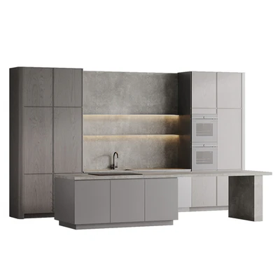 Kitchen with island 005 — Ver 6