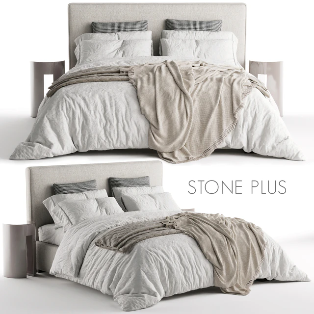 Кровать Meridiani Stone Plus — Скачать