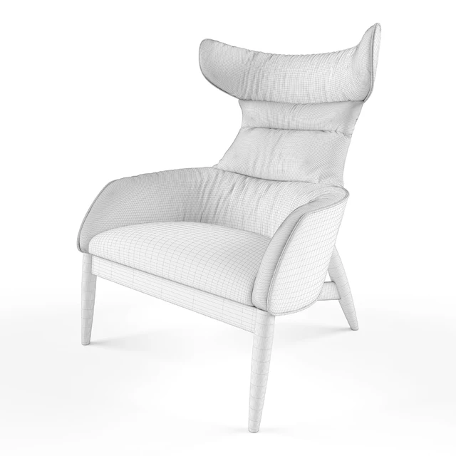 Ritzwell Beatrix Fabric Leather Armchair — Descargar