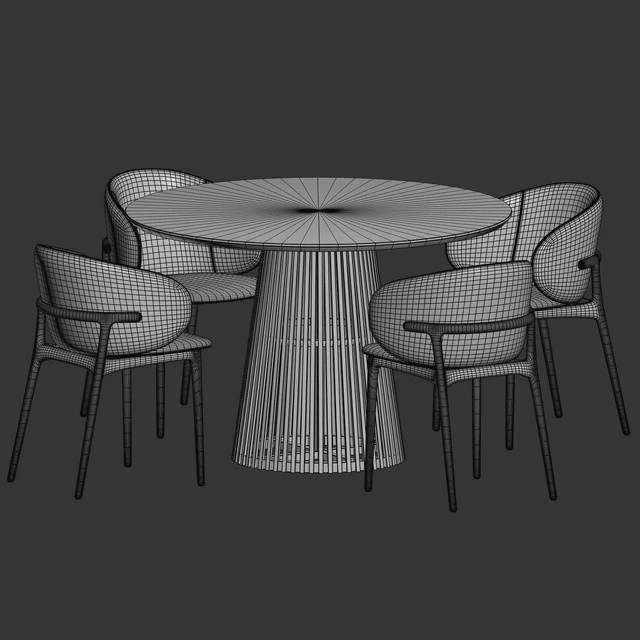 Melam Chair Jeanette Table — Скачать