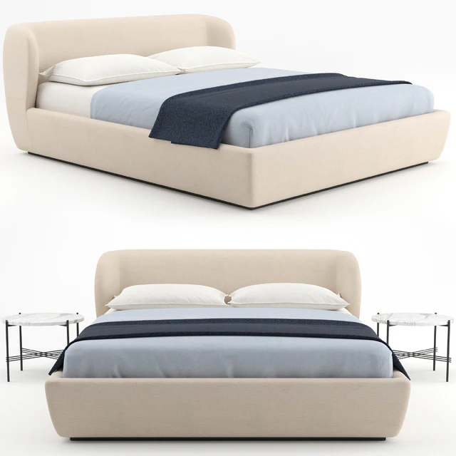 Stay Bed + TS Coffee Table by GUBI — Descargar