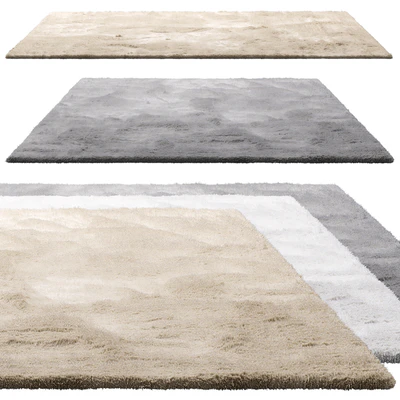 Benuta Dave Rectangular Fur Rug (3 colors) — Ver 1