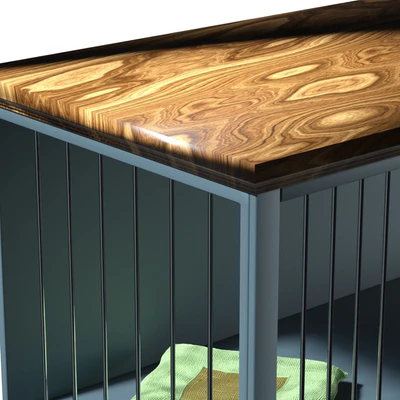Damien Double Wide Credenza Pet Crate by Archie & Oscar — Ver 5
