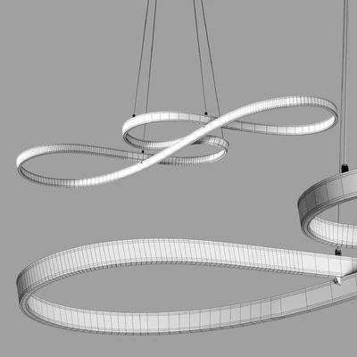 LED Pendant Light 75cm Acrylic Dimmable — Вид 4