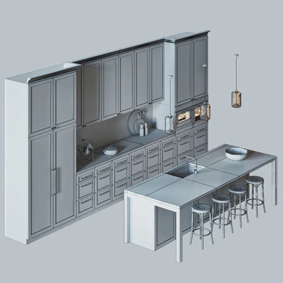 BLACK & WHITE KITCHEN — Вид 3