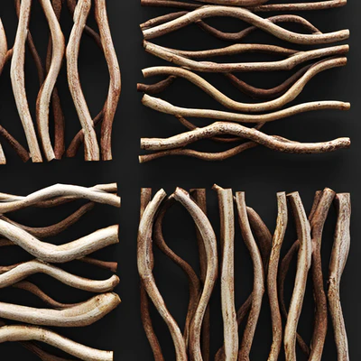 Vine Wall Tile, настенный декор, сухоцвет, ветки, панно, эко, эко дизайн — Вид 3