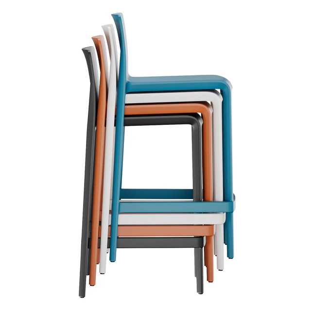 Bar stool VOLT 677 from PEDRALI — Descargar