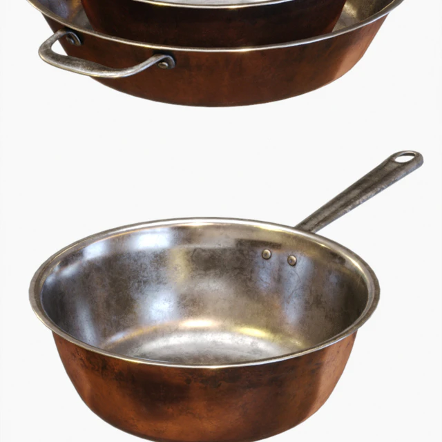 Copper Cookwares Set — Скачать