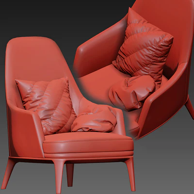 Jane Lounge Armchair Heigh — Вид 3