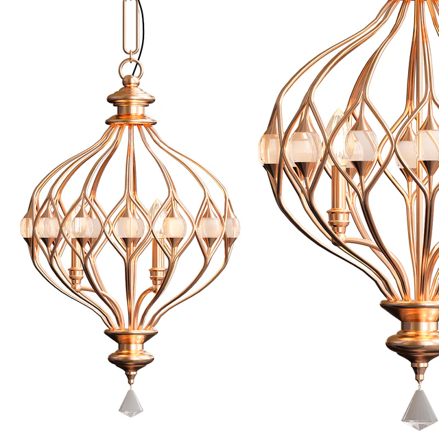 Uttermost Sabina 3 Light Pendant — Descargar