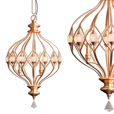 Uttermost Sabina 3 Light Pendant — Descargar