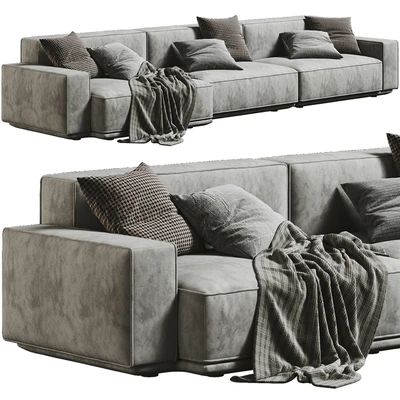 Arflex Marechiaro Chaise Longue Sofa — Ver 1