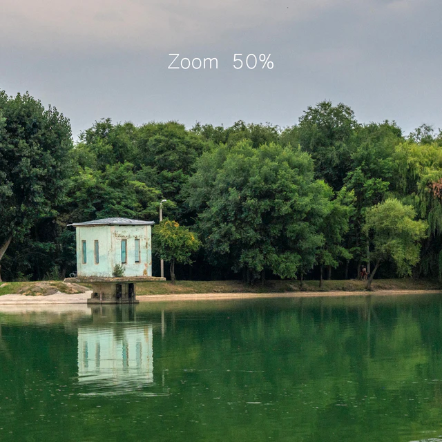 Панорама с озером и деревьями v2. 30-50k — Скачать