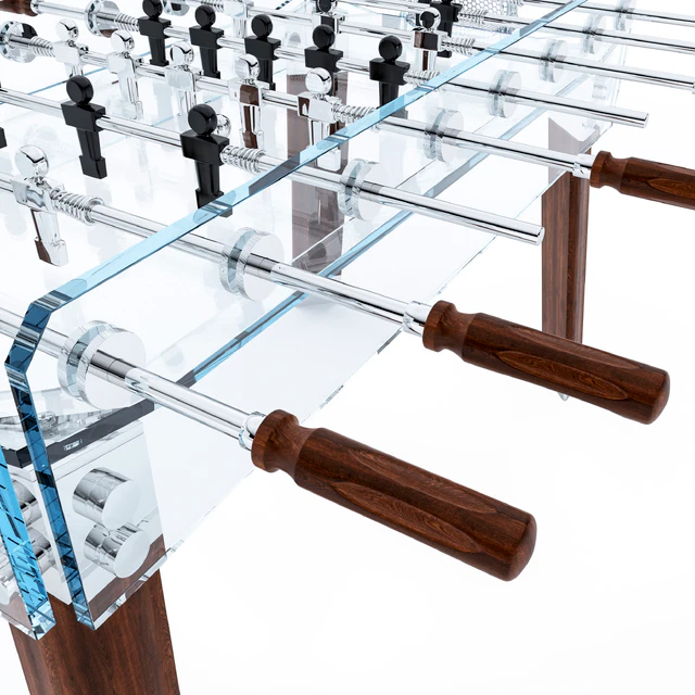 Table football Teckell contropiede calcio balilla WOOD — Descargar