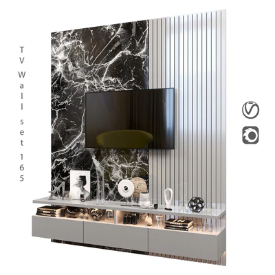 TV Wall | set 165 — Ver 3
