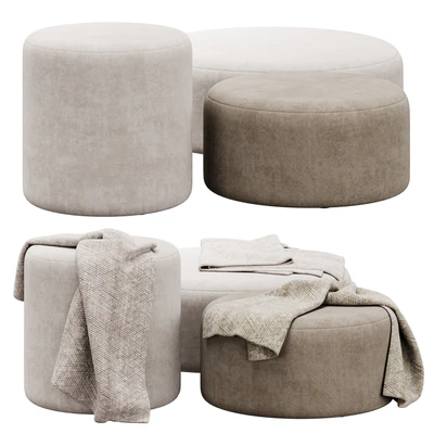 Folk pouf collection by noo.ma — Ver 6