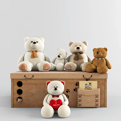play set with bears — Ver 1