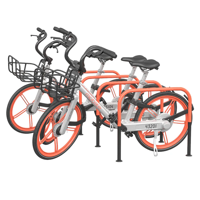 Bicycles in the parking area — Download