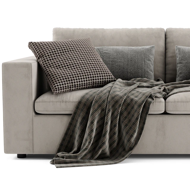 West Elm Harmony Modular 2 Seats Sofa — Скачать
