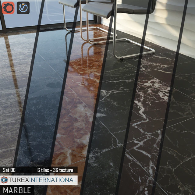 TUREX INTERNATIONAL Marble Tiles Set 06 — Скачать