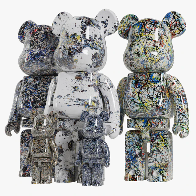 Bearbrick / Jackson Pollock — Descargar