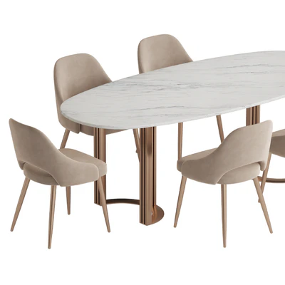 Hudkoff Lord Aero chair Dining set — Ver 3