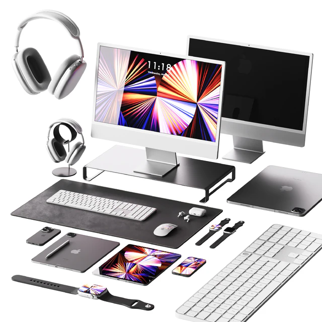 Set of Apple equipment 2 — Descargar