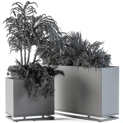 Plant box metal compact04 — Ver 5