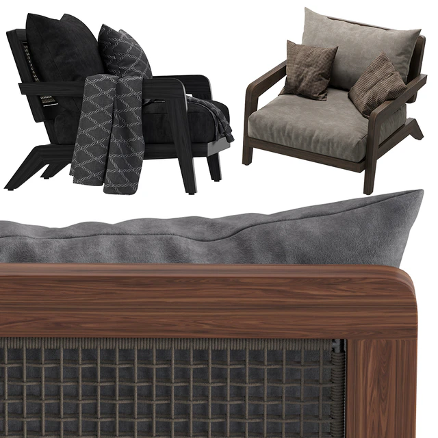 Coco Republic Claude Outdoor Lounge Chair — Descargar