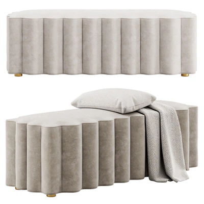 Upholstered Bench by Entryway — descargar