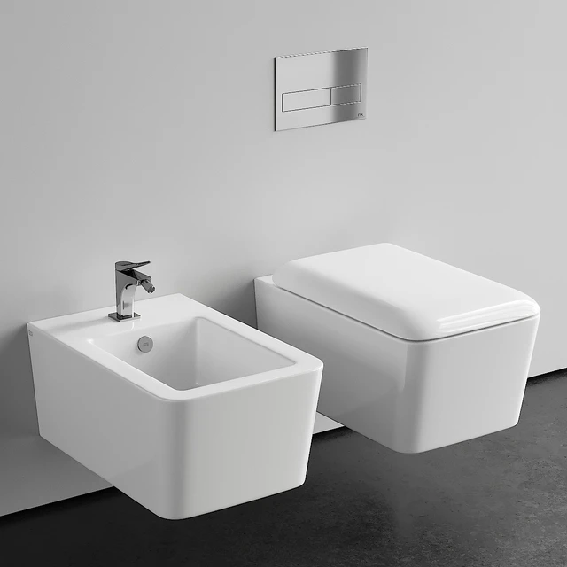 Gessi Rettangolo Wall-Hung WC — Descargar