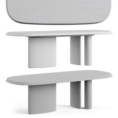 Bonaldo Padiglioni 2023 Dining Tables — Ver 4