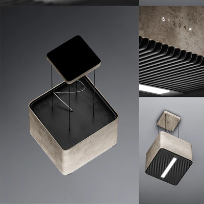 Вытяжка Elica Pix Concrete — Вид 3