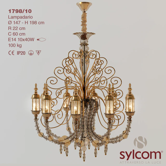 Chandelier Sylcom 1798 — Descargar