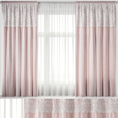 Curtains with lace — Ver 1