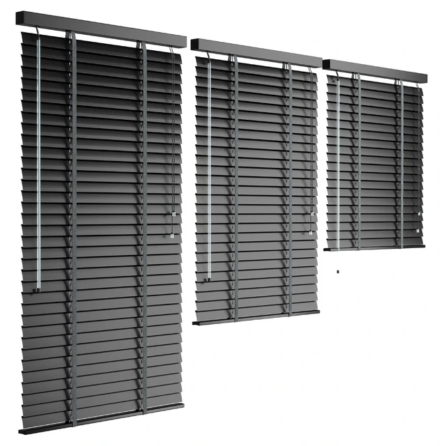 Houten jaloezieen blind 90cm — Descargar