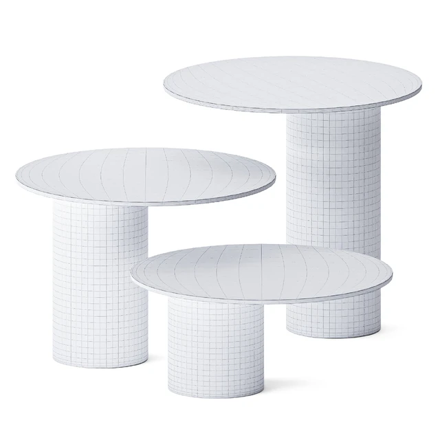 Round Side Tables Petra by Arketipo — Descargar