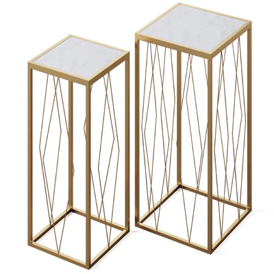 Console with marble top by GLASAR — Ver 4