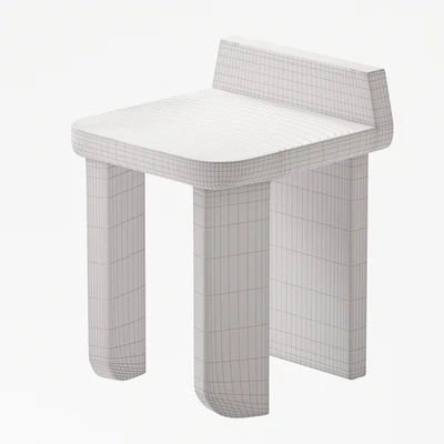 3-leg stool La Redoute Oreus — Ver 3