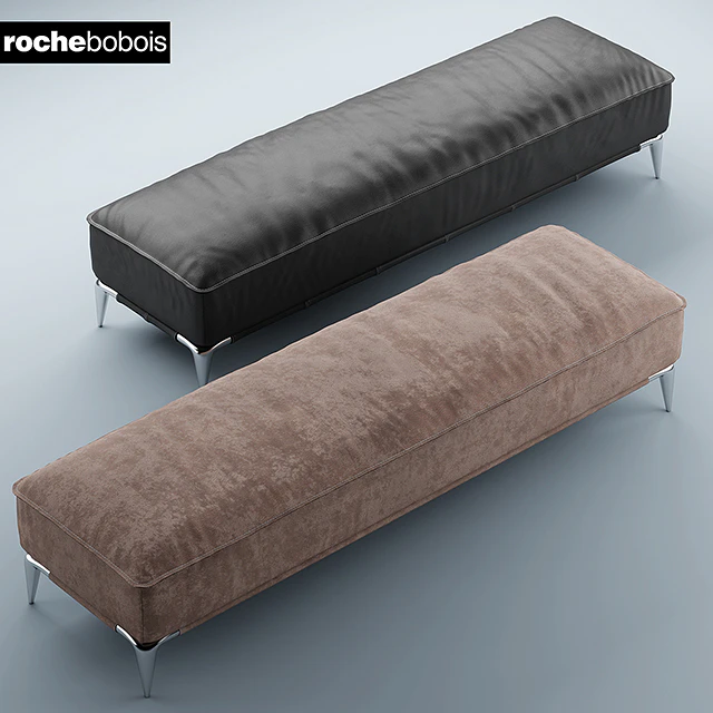 Poof rochebobois POUF RECTANGULAIRE ELLICA — Descargar