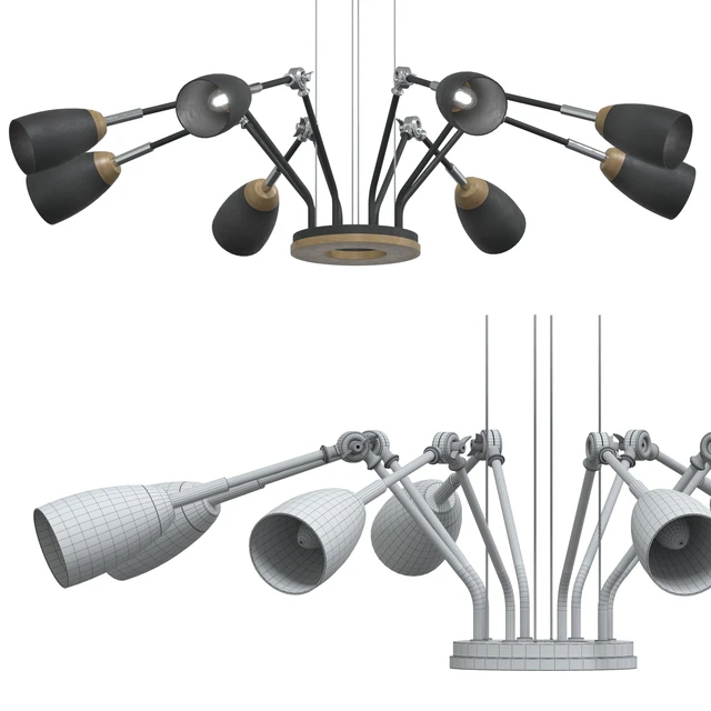 Lumen Lux Ceiling Chandelier — Скачать