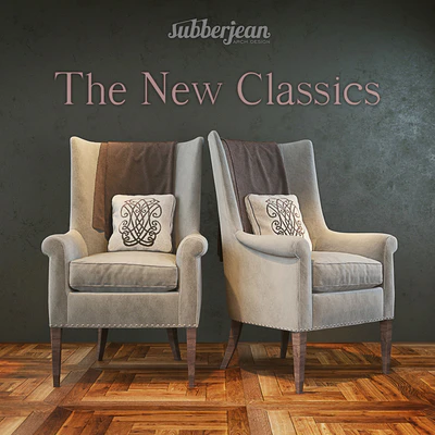 The New Classics Armchair (4 materials) — Ver 1
