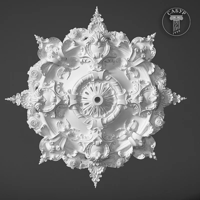 Ceiling outlet P113 Sabur decor 2017 — Ver 1